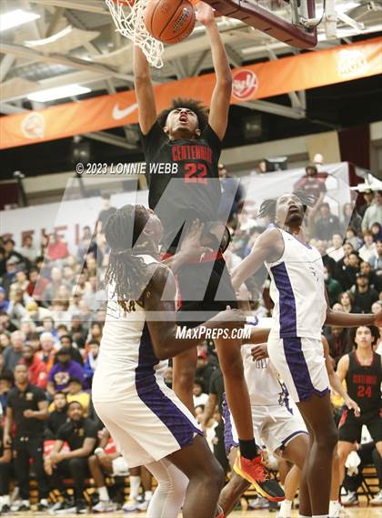 Thumbnail 2 in Centennial vs. Camden (Spalding Hoophall Classic) photogallery.