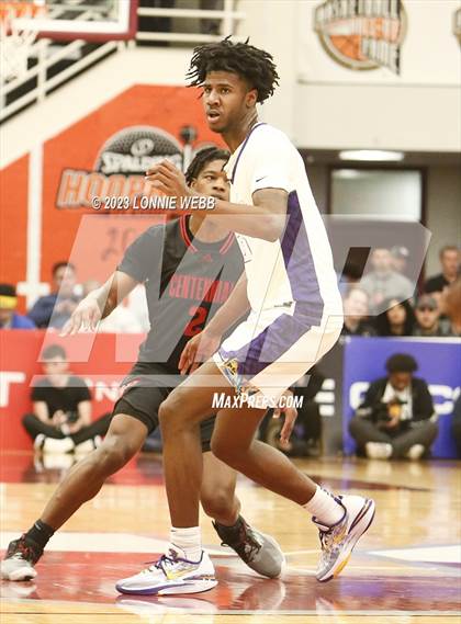 Thumbnail 2 in Centennial vs. Camden (Spalding Hoophall Classic) photogallery.