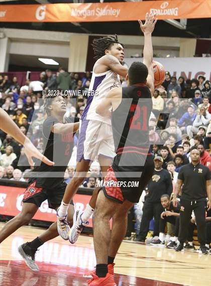 Thumbnail 2 in Centennial vs. Camden (Spalding Hoophall Classic) photogallery.