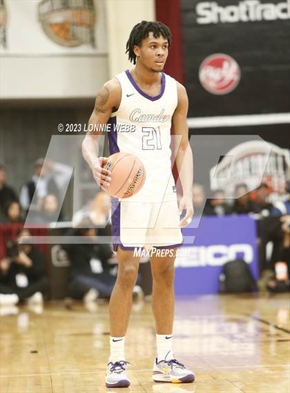 Thumbnail 2 in Centennial vs. Camden (Spalding Hoophall Classic) photogallery.