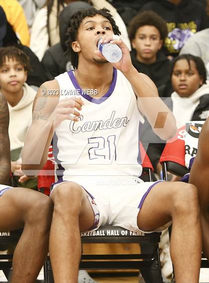 Thumbnail 2 in Centennial vs. Camden (Spalding Hoophall Classic) photogallery.
