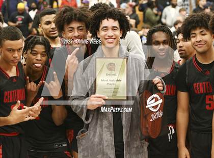 Thumbnail 2 in Centennial vs. Camden (Spalding Hoophall Classic) photogallery.