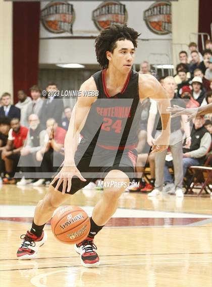 Thumbnail 1 in Centennial vs. Camden (Spalding Hoophall Classic) photogallery.
