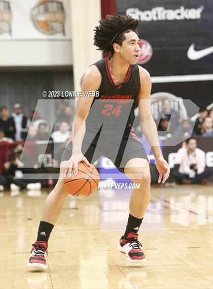 Thumbnail 2 in Centennial vs. Camden (Spalding Hoophall Classic) photogallery.