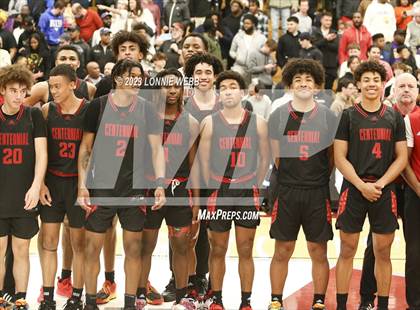 Thumbnail 1 in Centennial vs. Camden (Spalding Hoophall Classic) photogallery.