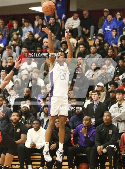 Thumbnail 2 in Centennial vs. Camden (Spalding Hoophall Classic) photogallery.
