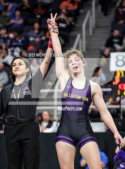 Thumbnail 1 in NYSPHSAA State Championships (Finals 123 138 145 152lbs) photogallery.