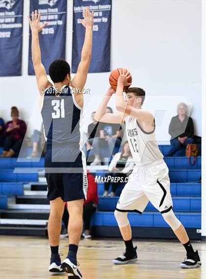 Thumbnail 3 in Stephenville FAITH vs Cornerstone Christian Academy (Weatherford Christian Tournament) photogallery.