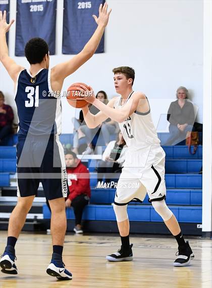 Thumbnail 2 in Stephenville FAITH vs Cornerstone Christian Academy (Weatherford Christian Tournament) photogallery.