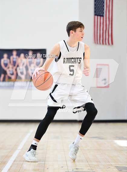Thumbnail 2 in Stephenville FAITH vs Cornerstone Christian Academy (Weatherford Christian Tournament) photogallery.