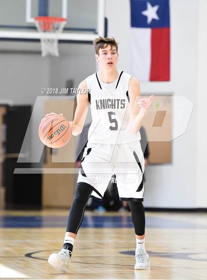 Thumbnail 3 in Stephenville FAITH vs Cornerstone Christian Academy (Weatherford Christian Tournament) photogallery.