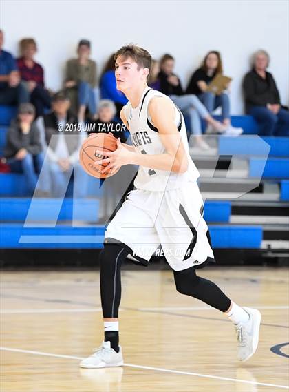 Thumbnail 3 in Stephenville FAITH vs Cornerstone Christian Academy (Weatherford Christian Tournament) photogallery.