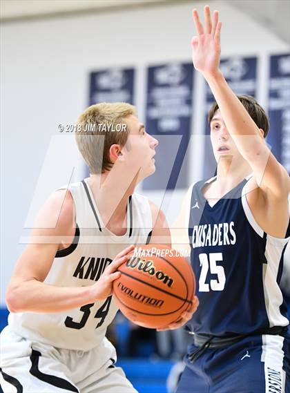Thumbnail 3 in Stephenville FAITH vs Cornerstone Christian Academy (Weatherford Christian Tournament) photogallery.