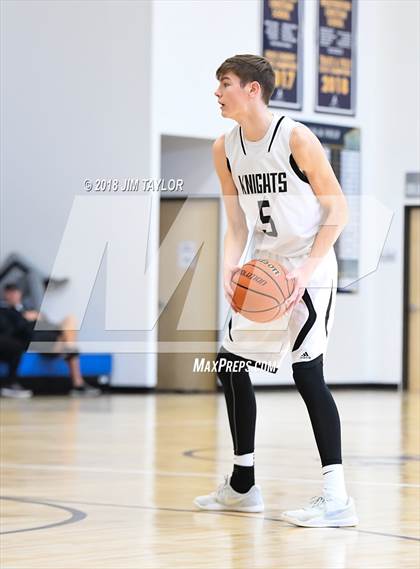 Thumbnail 3 in Stephenville FAITH vs Cornerstone Christian Academy (Weatherford Christian Tournament) photogallery.