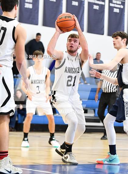 Thumbnail 3 in Stephenville FAITH vs Cornerstone Christian Academy (Weatherford Christian Tournament) photogallery.