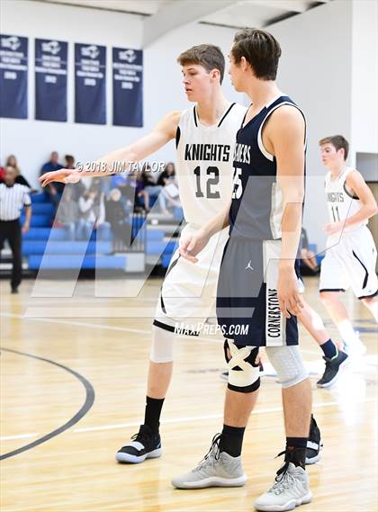 Thumbnail 2 in Stephenville FAITH vs Cornerstone Christian Academy (Weatherford Christian Tournament) photogallery.