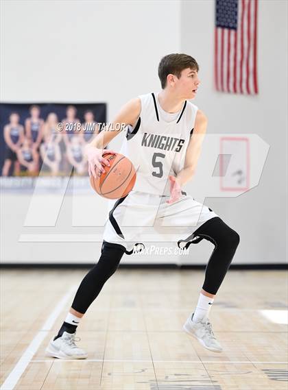 Thumbnail 3 in Stephenville FAITH vs Cornerstone Christian Academy (Weatherford Christian Tournament) photogallery.