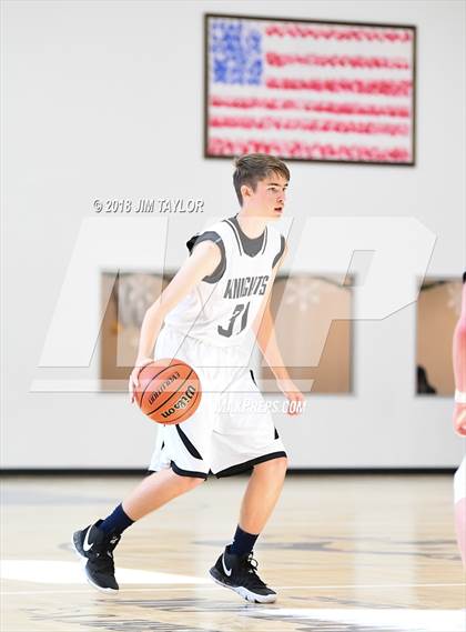 Thumbnail 1 in Stephenville FAITH vs Cornerstone Christian Academy (Weatherford Christian Tournament) photogallery.