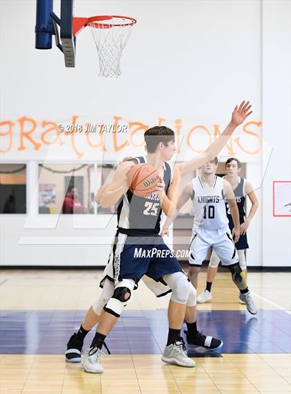Thumbnail 1 in Stephenville FAITH vs Cornerstone Christian Academy (Weatherford Christian Tournament) photogallery.