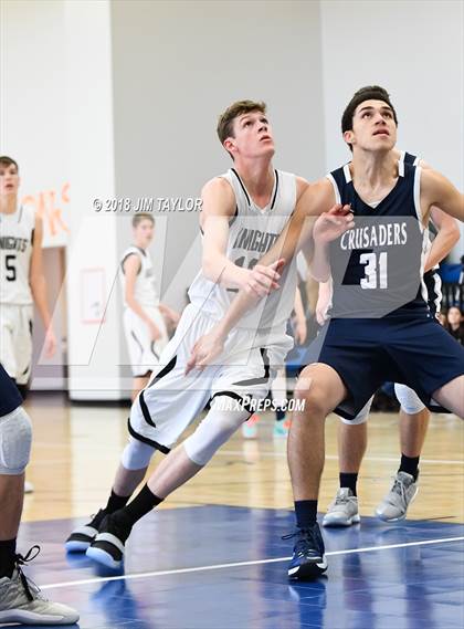 Thumbnail 2 in Stephenville FAITH vs Cornerstone Christian Academy (Weatherford Christian Tournament) photogallery.