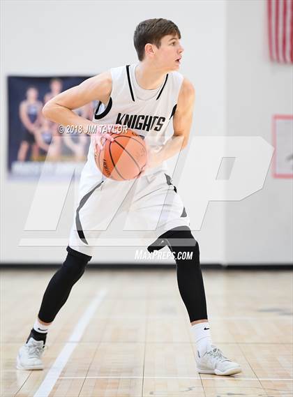 Thumbnail 2 in Stephenville FAITH vs Cornerstone Christian Academy (Weatherford Christian Tournament) photogallery.