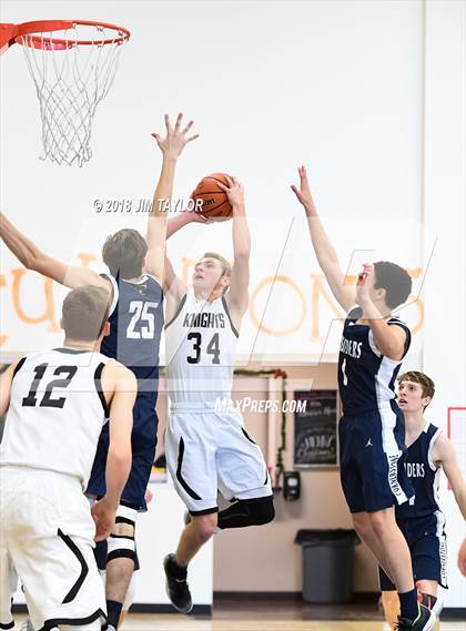 Thumbnail 3 in Stephenville FAITH vs Cornerstone Christian Academy (Weatherford Christian Tournament) photogallery.
