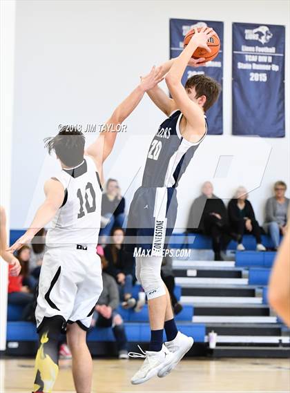 Thumbnail 2 in Stephenville FAITH vs Cornerstone Christian Academy (Weatherford Christian Tournament) photogallery.