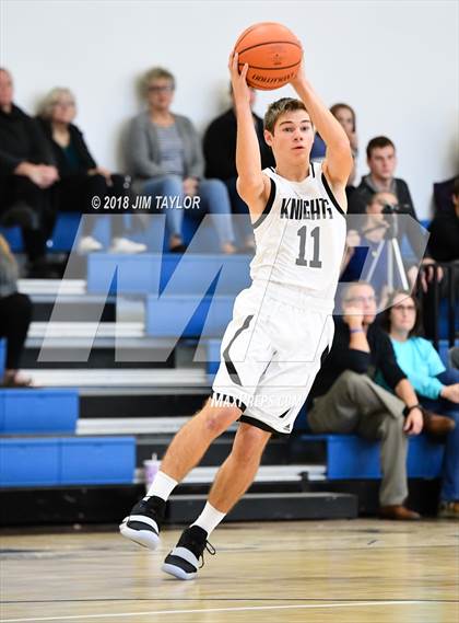Thumbnail 3 in Stephenville FAITH vs Cornerstone Christian Academy (Weatherford Christian Tournament) photogallery.
