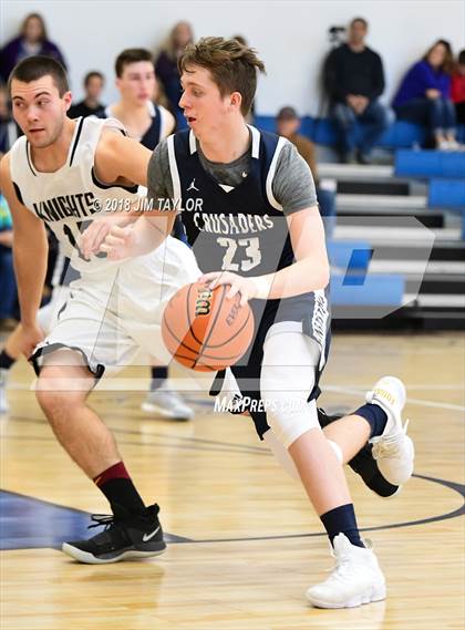 Thumbnail 1 in Stephenville FAITH vs Cornerstone Christian Academy (Weatherford Christian Tournament) photogallery.