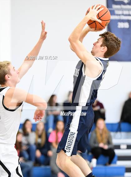 Thumbnail 1 in Stephenville FAITH vs Cornerstone Christian Academy (Weatherford Christian Tournament) photogallery.