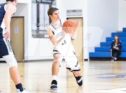 Thumbnail 3 in Stephenville FAITH vs Cornerstone Christian Academy (Weatherford Christian Tournament) photogallery.