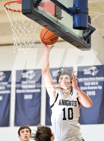 Thumbnail 2 in Stephenville FAITH vs Cornerstone Christian Academy (Weatherford Christian Tournament) photogallery.
