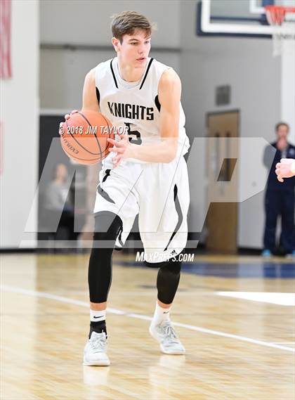 Thumbnail 3 in Stephenville FAITH vs Cornerstone Christian Academy (Weatherford Christian Tournament) photogallery.