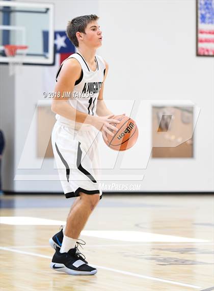Thumbnail 2 in Stephenville FAITH vs Cornerstone Christian Academy (Weatherford Christian Tournament) photogallery.