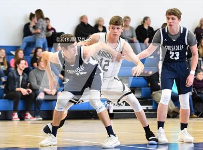 Thumbnail 2 in Stephenville FAITH vs Cornerstone Christian Academy (Weatherford Christian Tournament) photogallery.