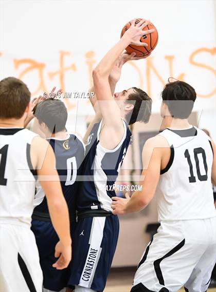 Thumbnail 1 in Stephenville FAITH vs Cornerstone Christian Academy (Weatherford Christian Tournament) photogallery.