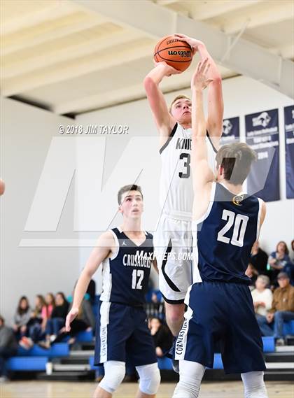 Thumbnail 2 in Stephenville FAITH vs Cornerstone Christian Academy (Weatherford Christian Tournament) photogallery.