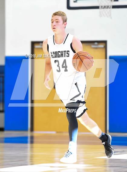 Thumbnail 2 in Stephenville FAITH vs Cornerstone Christian Academy (Weatherford Christian Tournament) photogallery.