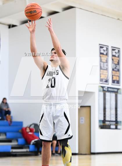 Thumbnail 2 in Stephenville FAITH vs Cornerstone Christian Academy (Weatherford Christian Tournament) photogallery.