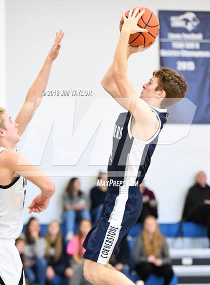 Thumbnail 2 in Stephenville FAITH vs Cornerstone Christian Academy (Weatherford Christian Tournament) photogallery.