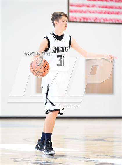 Thumbnail 3 in Stephenville FAITH vs Cornerstone Christian Academy (Weatherford Christian Tournament) photogallery.