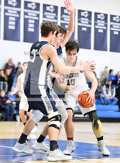 Thumbnail 2 in Stephenville FAITH vs Cornerstone Christian Academy (Weatherford Christian Tournament) photogallery.