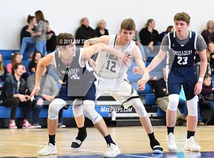 Thumbnail 1 in Stephenville FAITH vs Cornerstone Christian Academy (Weatherford Christian Tournament) photogallery.