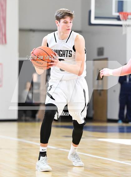 Thumbnail 2 in Stephenville FAITH vs Cornerstone Christian Academy (Weatherford Christian Tournament) photogallery.
