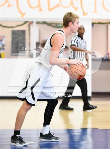 Thumbnail 3 in Stephenville FAITH vs Cornerstone Christian Academy (Weatherford Christian Tournament) photogallery.
