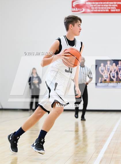 Thumbnail 1 in Stephenville FAITH vs Cornerstone Christian Academy (Weatherford Christian Tournament) photogallery.