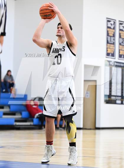 Thumbnail 1 in Stephenville FAITH vs Cornerstone Christian Academy (Weatherford Christian Tournament) photogallery.