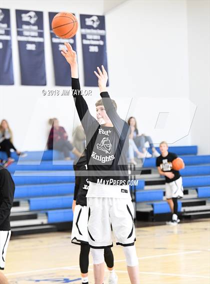 Thumbnail 2 in Stephenville FAITH vs Cornerstone Christian Academy (Weatherford Christian Tournament) photogallery.