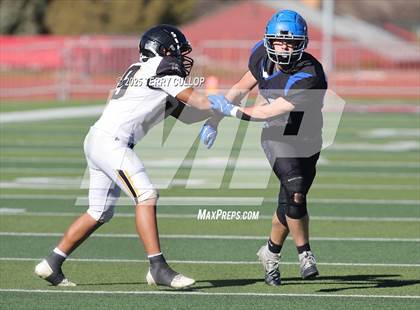 Thumbnail 1 in Rich vs. Whitehorse (UHSAA 8 Man Semi Final) photogallery.