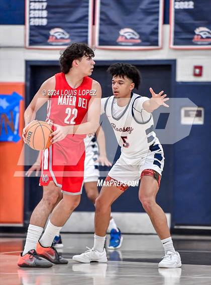 Thumbnail 3 in Mater Dei @ Roosevelt (CIF SS Open DIV Playoff) photogallery.